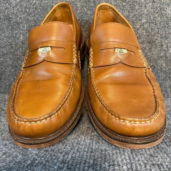Cole Haan Mens 10 American Classics Pinch Penny Loafers Brown Leather Preppy main image 7